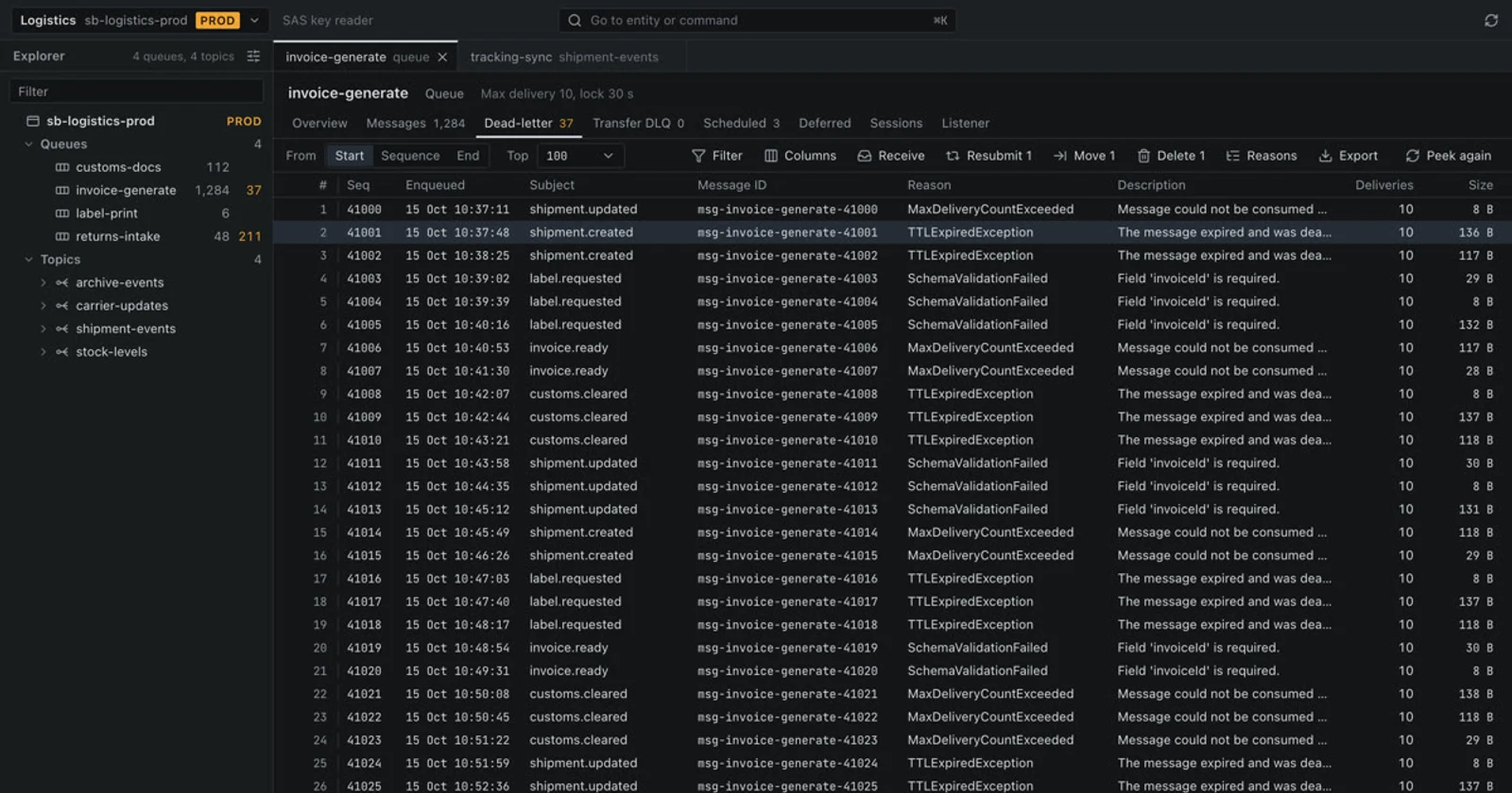 Introducing Dispatched: an Azure Service Bus explorer for Windows, macOS and Linux